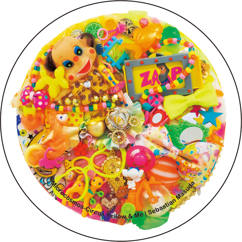 アート・デザイン・音楽 Kosmos Runge: Das Hamburger Symposium Acrylic Coaster/Colorful Rebellion -Micro Cosmos- | 6%DOKIDOKI