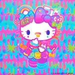 KMC×Hello Kittyコラボクリアファイル2枚組セット