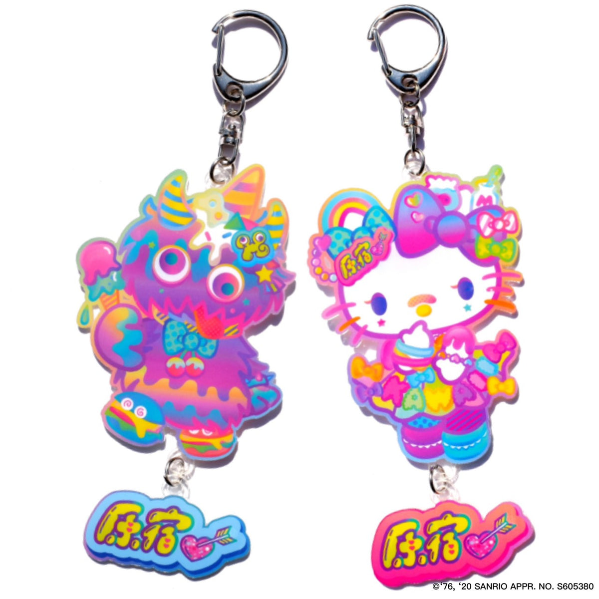tweety & hallo kitty コラボキーホルダー レア 楽天市場】Honda×ハローキティ アクリルキーホルダー エンブレム