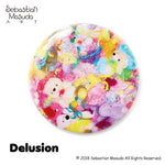 Metal Button Magnet Set/Colorful Rebellion -Seventh Nightmare-