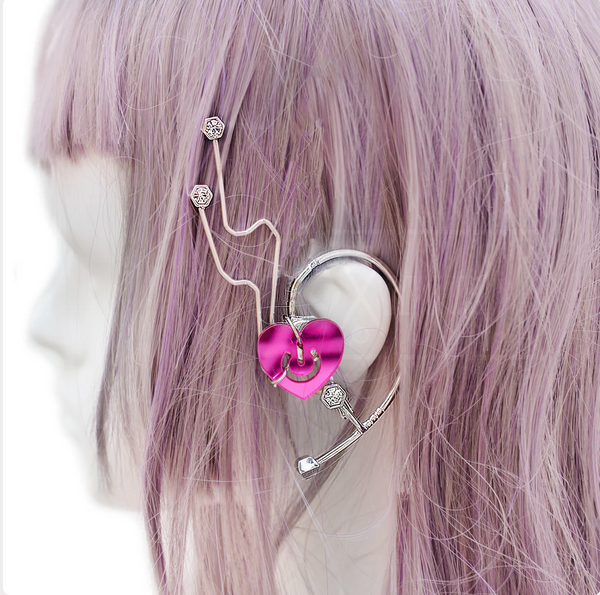 Love Power Button Earcuff By Devilish