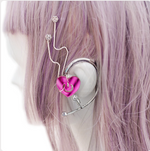 Love Power Button Earcuff By Devilish