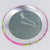 Choppy Pink Holographic Button By KMC