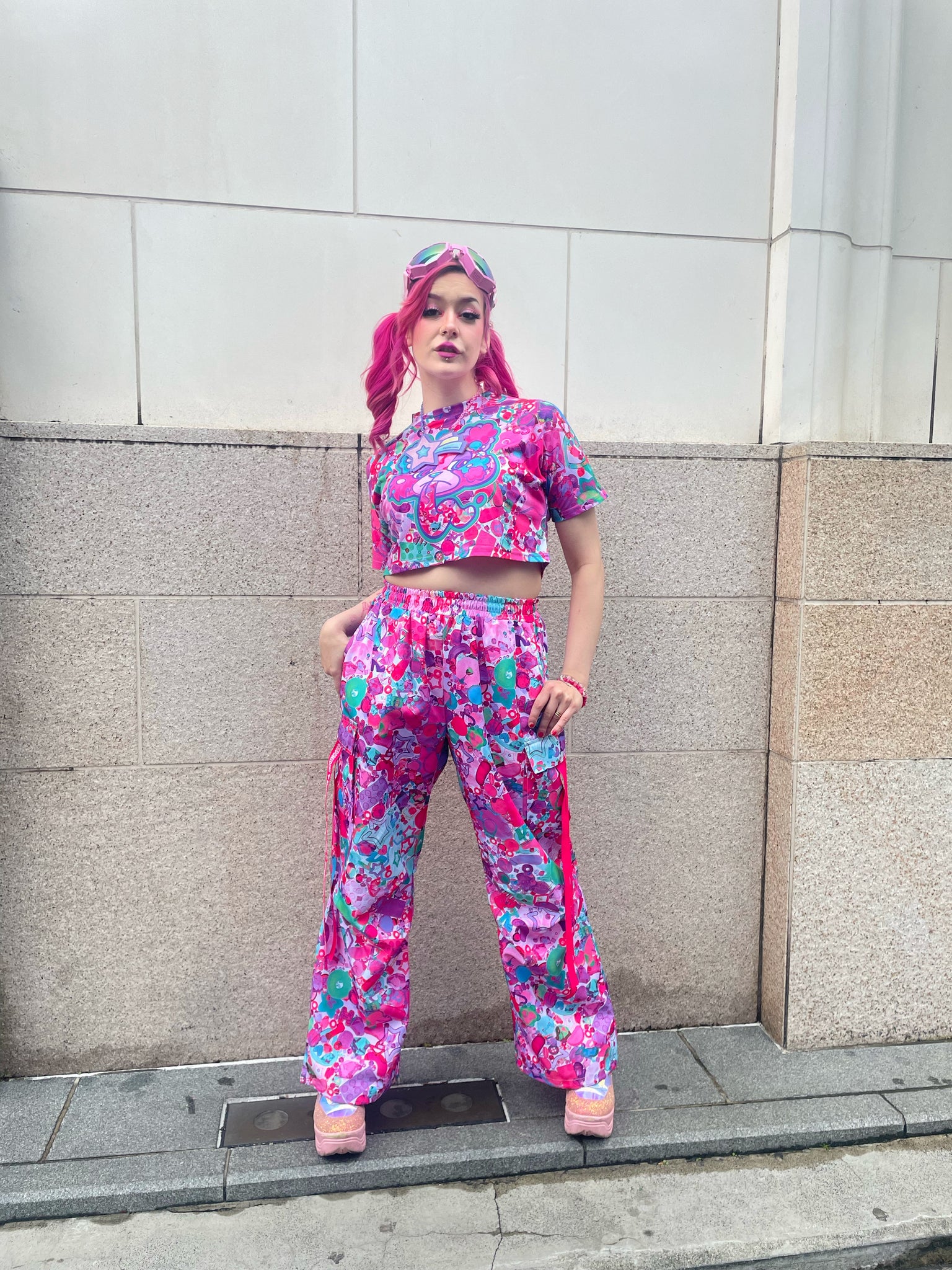 Parachute Pants / KAWAIITOPIA | 6%DOKIDOKI WORLDWIDE WEB SHOP