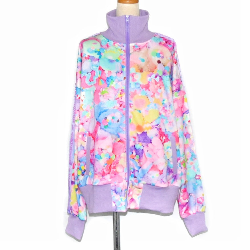 【6%dokidoki】トラックジャケット Plushie Paradise Track Jacket / Plushie Paradise | 6%DOKIDOKI WORLDWIDE WEB SHOP