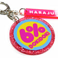 Glitter Big Logo Keychain