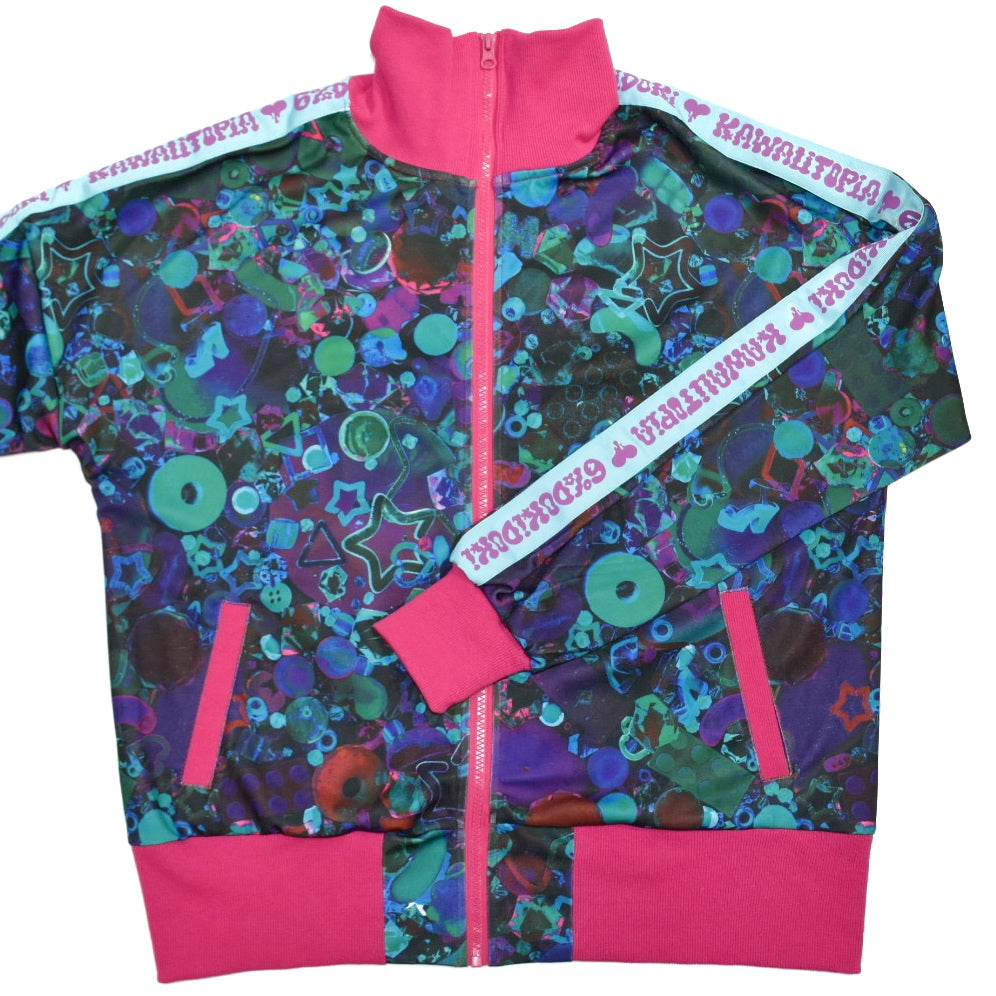 6%DOKIDOKI トラックジャケット kawaiitopia Track Jacket / KAWAIITOPIA | 6%DOKIDOKI WORLDWIDE WEB SHOP