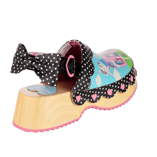 MLP Pony Palace Black Sandals By Irregular Choice