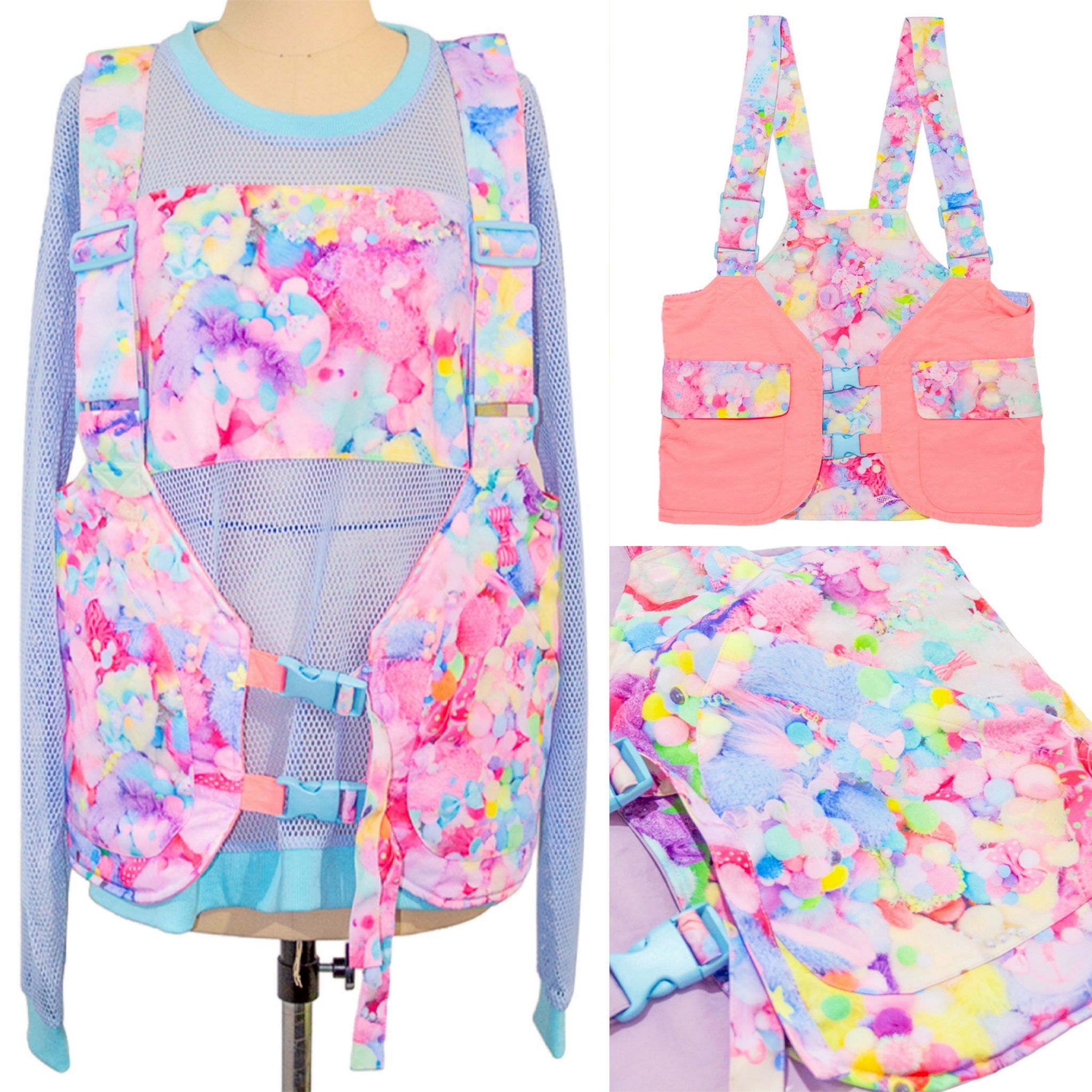Reversible Vest / KAWAIITOPIA | 6%DOKIDOKI WORLDWIDE WEB SHOP