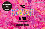 Postcard Set -Yes, Kawaii is Art-