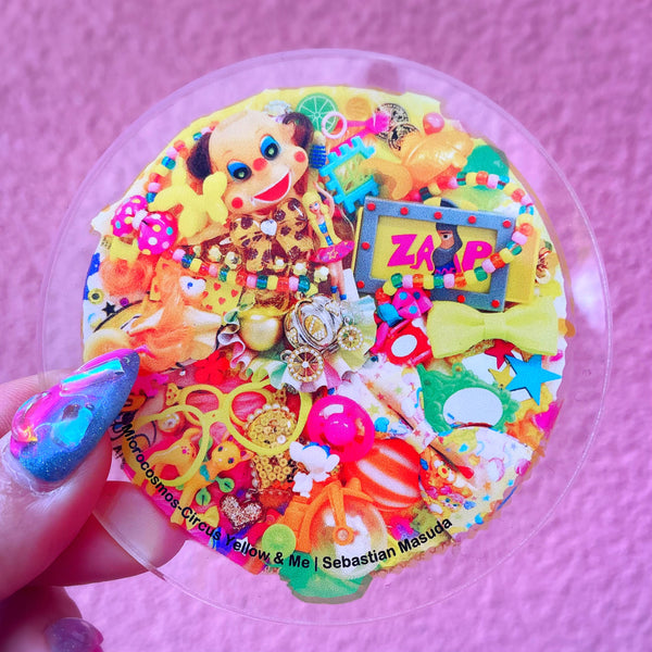 Acrylic Coaster/Colorful Rebellion -Micro Cosmos-