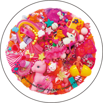 Acrylic Coaster/Colorful Rebellion -Micro Cosmos-