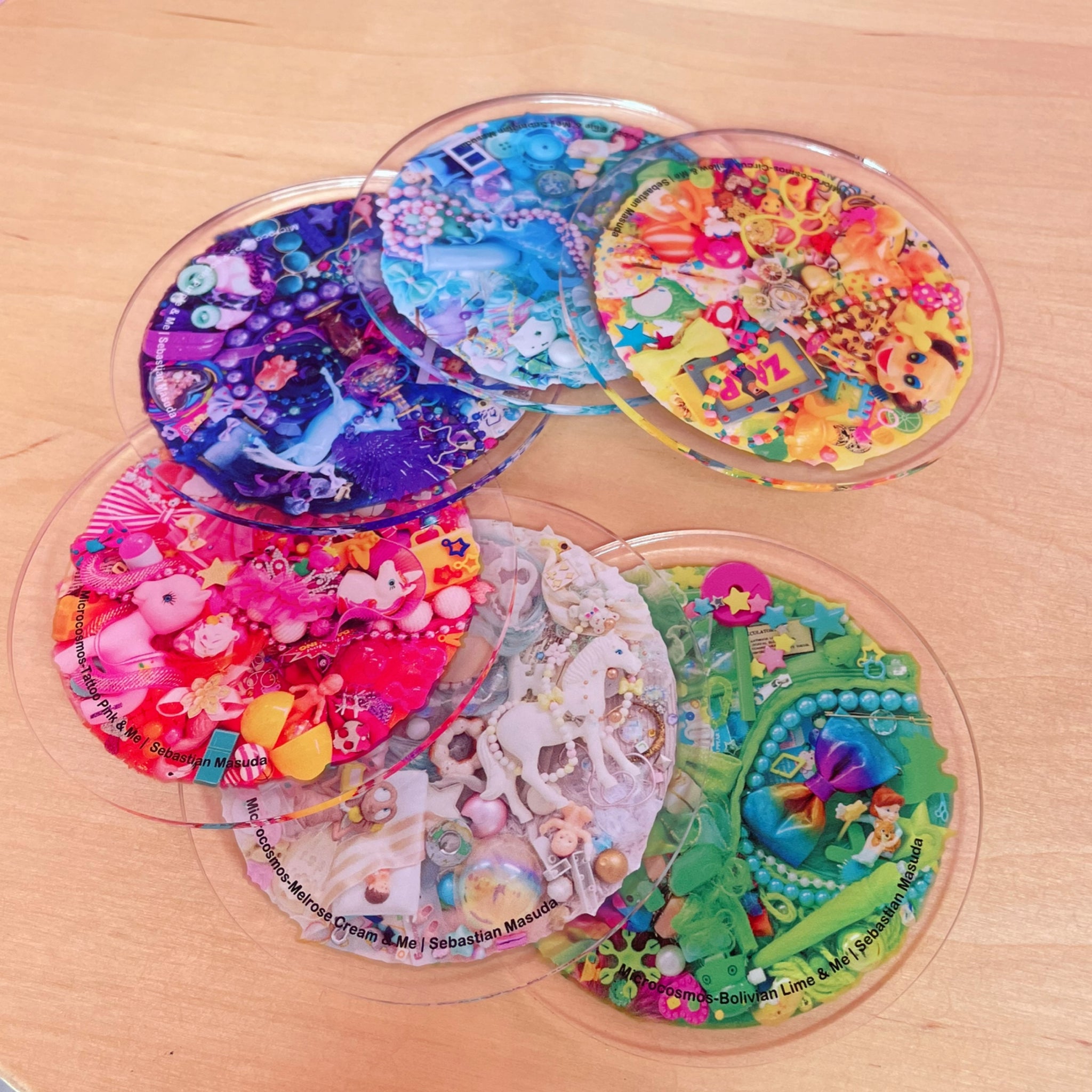 Acrylic Coaster/Colorful Rebellion -Micro Cosmos- | 6%DOKIDOKI