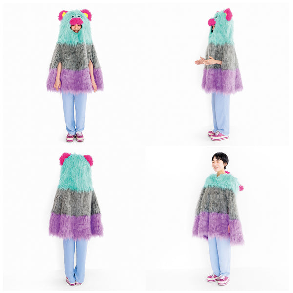 Roomy Monster Cape By KAWAII COMPANY