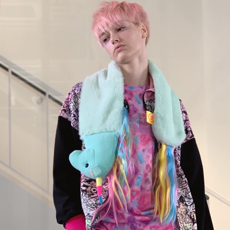 Ne-net ネネット ヘビマフラー ピンク Ne-net ネネット ヘビマフラー ピンク Ne-net - ネネット ヘビ