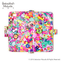 【SALE】Colorful Rebellion THANK YOU ALL iPhone SE,5,5sCase w/ Shoulder Strap