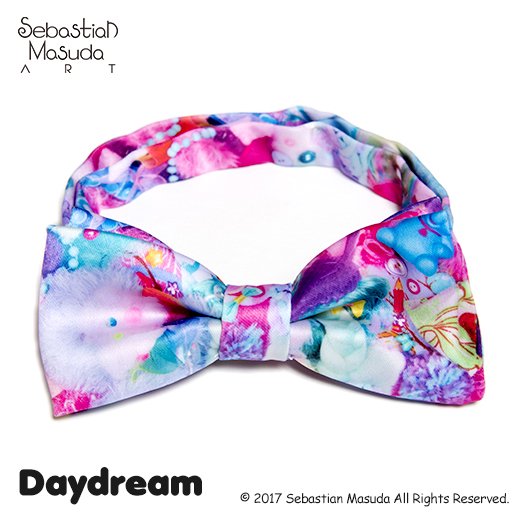 Colorful Rebellion Bow Tie-Desire