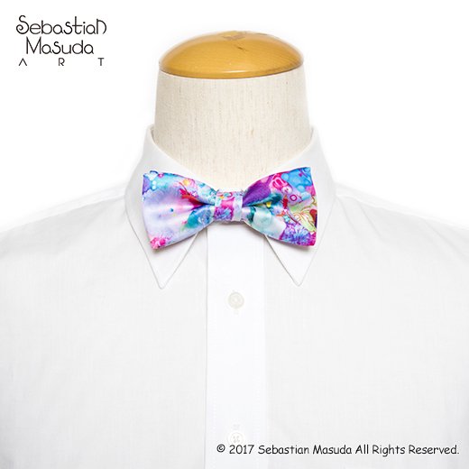 Colorful Rebellion Bow Tie-Desire