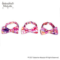 Colorful Rebellion Bow Tie-Desire