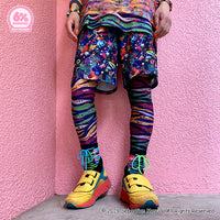Colorful Rebellion/Animal Boyfriend Leggings