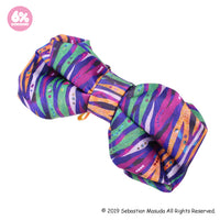 Colorful Rebellion/Animal 2-Way Super Big Ribbon Clip & Brooch
