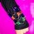 Neon heart triple bracelet by DEVILISH
