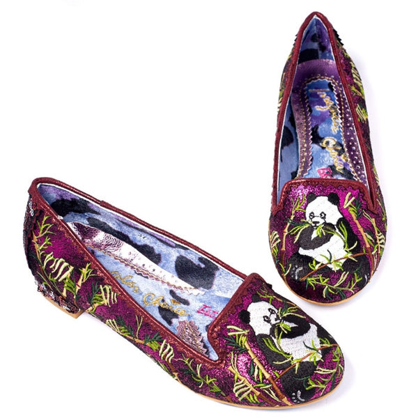 Panda Pop flats shoes By Irregular Choice
