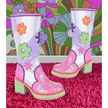 Oh My Daisy Boots By Irregular Choice