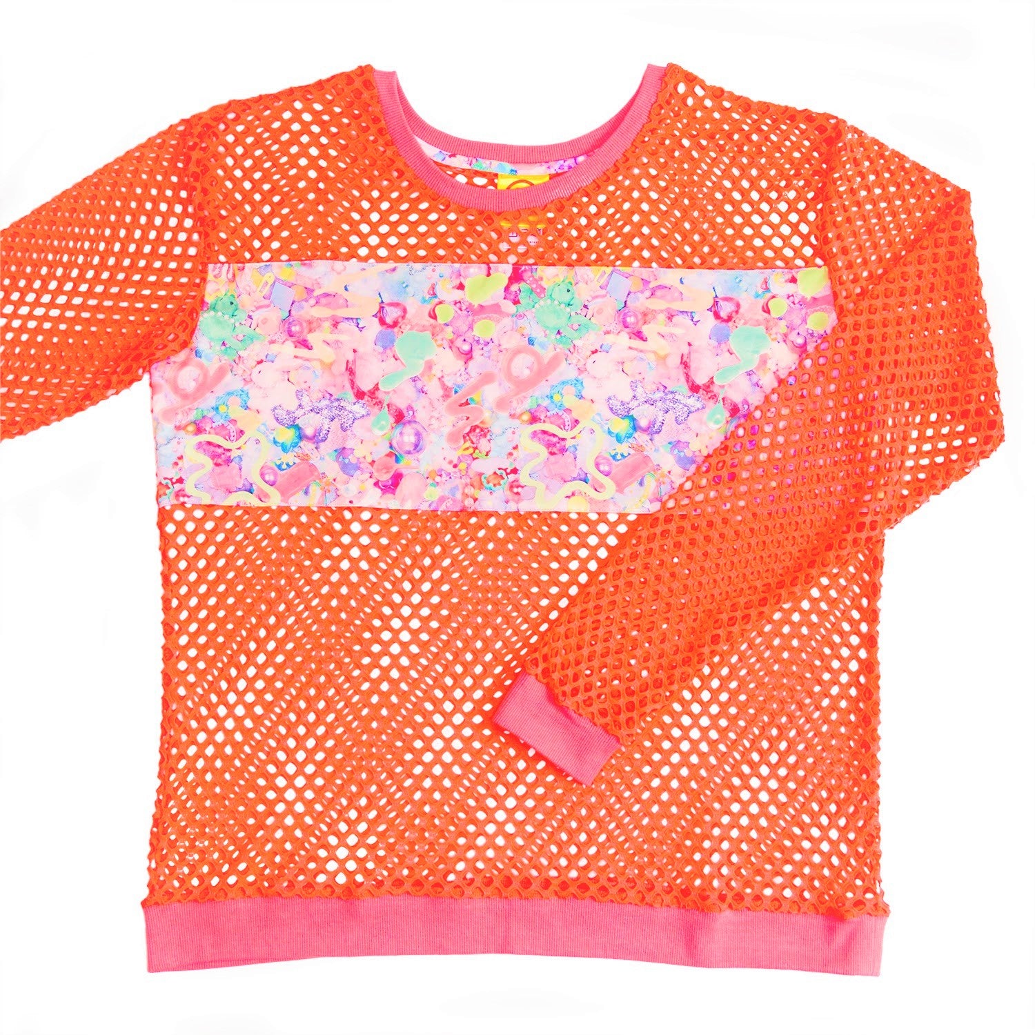 Mesh Top/Connect to the Second Summer of Love | 6%DOKIDOKI