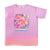 Big silhouette T-shirt/Primal Pop Pastel