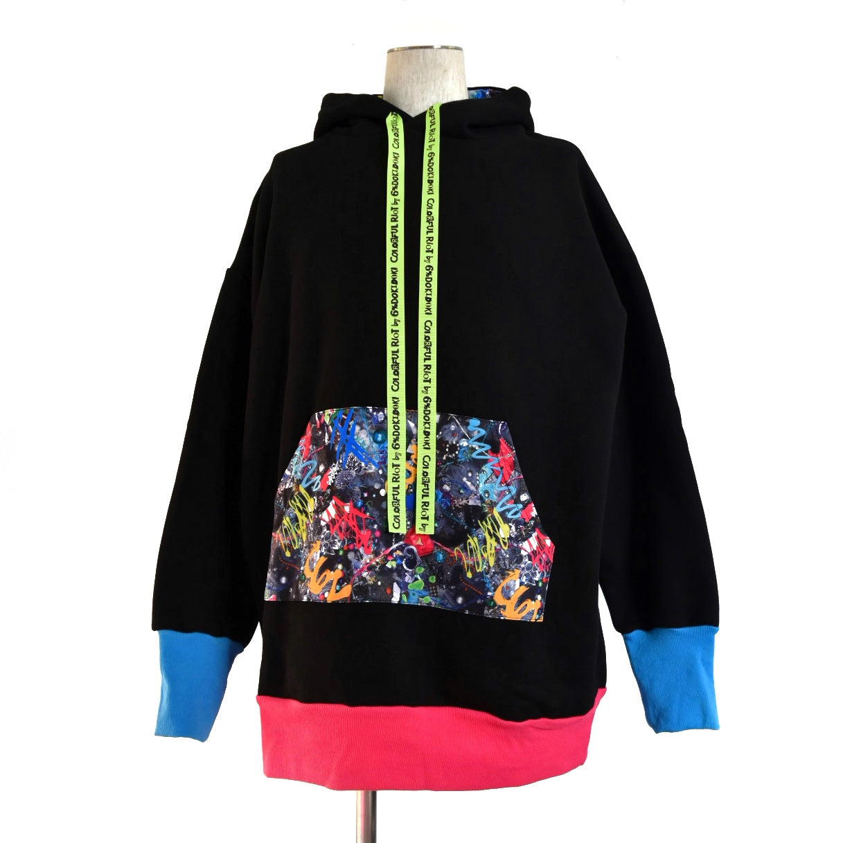 6 ROKU KIKA PILE HOODIE フーディジャケット　幾何学　美品 Takashi Murakami / kaikai kiki(タカシ ムラカミ/ カイカイキキ) - TM
