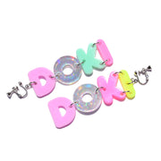 DOKI DOKI Earrings／Pastel