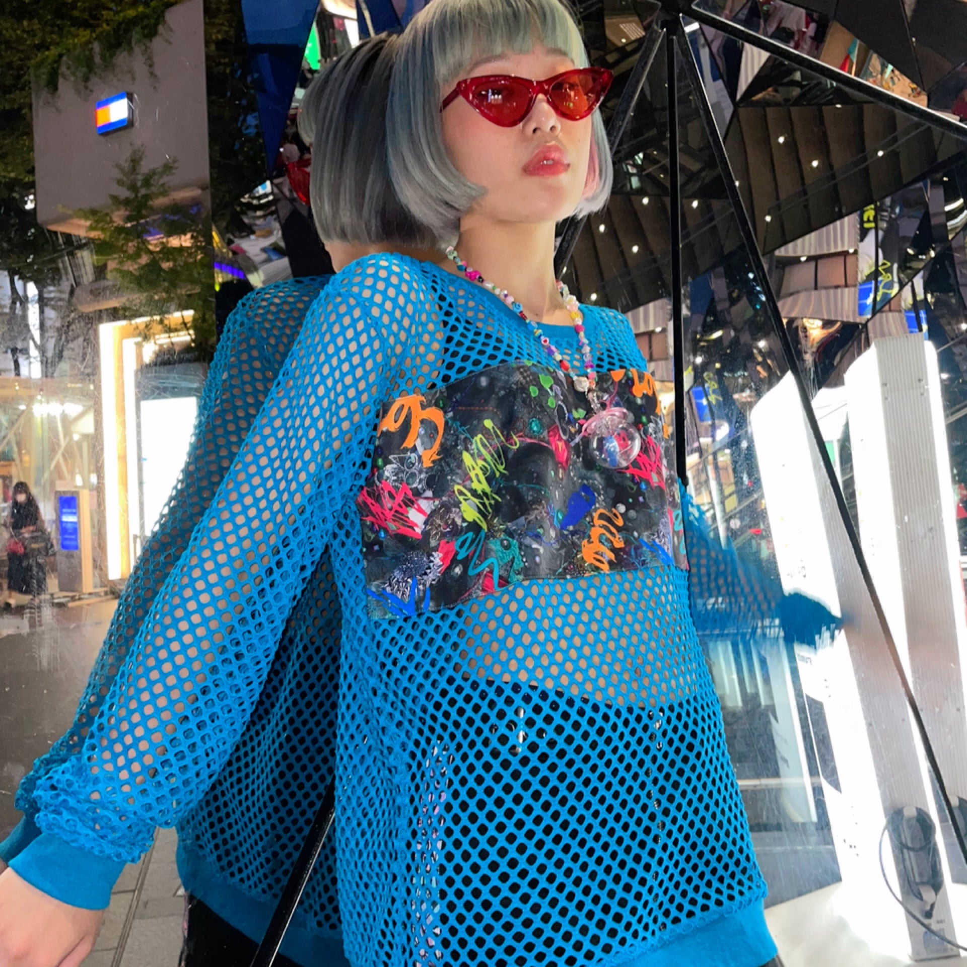 ６% DOKIDOKI グッズ　14点 Mesh Top/Connect to the Second Summer of Love | 6%DOKIDOKI