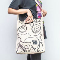 Choppy canvas 2way Tote By KMC