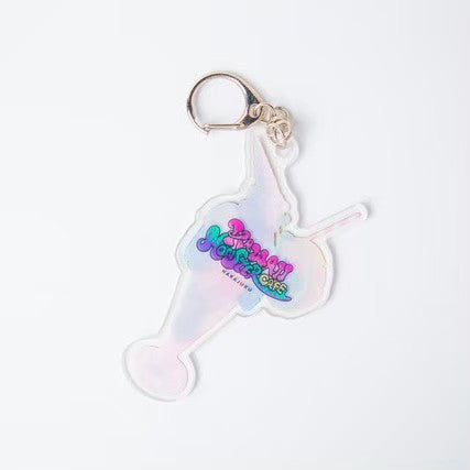 Colorful dishes acrylic keychain By KMC