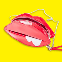 Lip shaped pochette by KMC