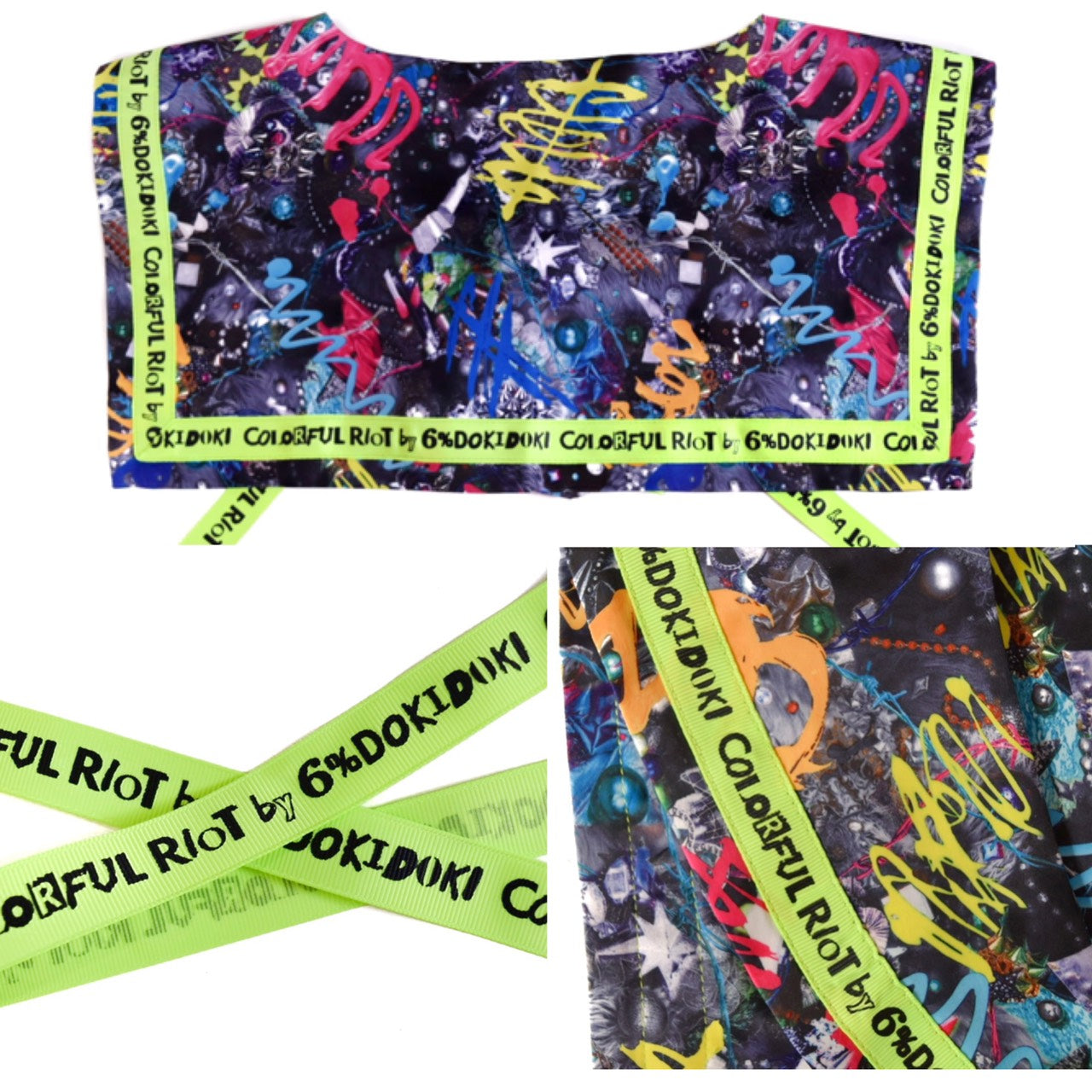 Sailor Collar / Colorful Riot | 6%DOKIDOKI WORLDWIDE WEB SHOP