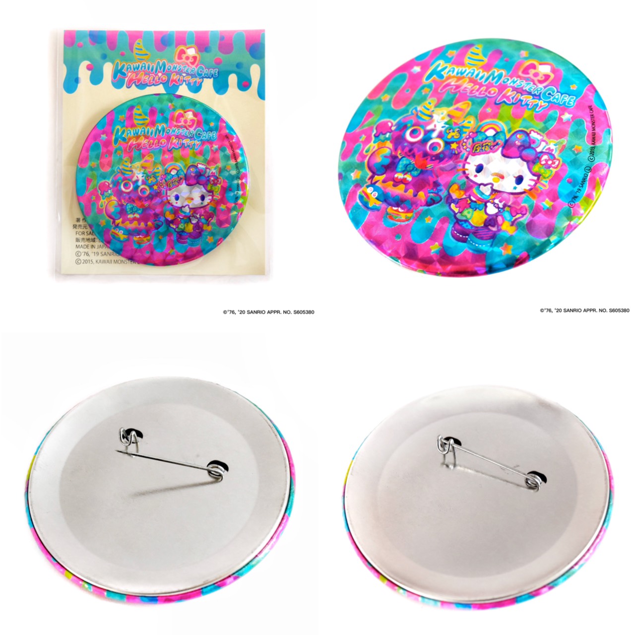 KMC×Hello Kittyコラボ缶バッヂ | 6%DOKIDOKI WORLDWIDE WEB SHOP