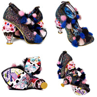 【SALE】Arctic Roll Strappy Heels by Irregular Choice