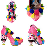 【SALE】Arctic Roll Strappy Heels by Irregular Choice