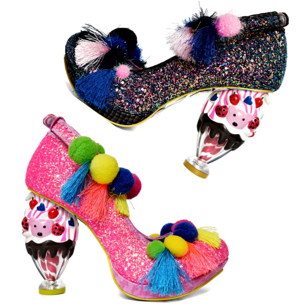 SALE】Arctic Roll Strappy Heels by Irregular Choice