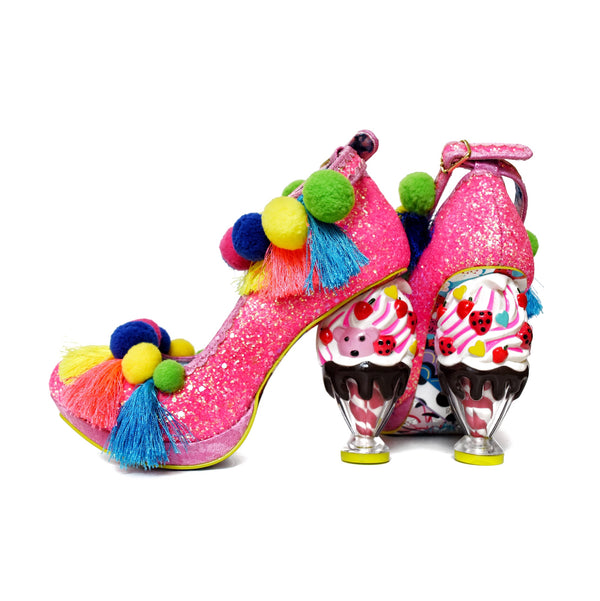 SALE】Arctic Roll Strappy Heels by Irregular Choice